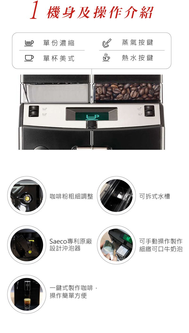 Saeco RI9840 義大利 租咖啡機 米啡思 咖啡豆 coffee maker 家用 辦公室