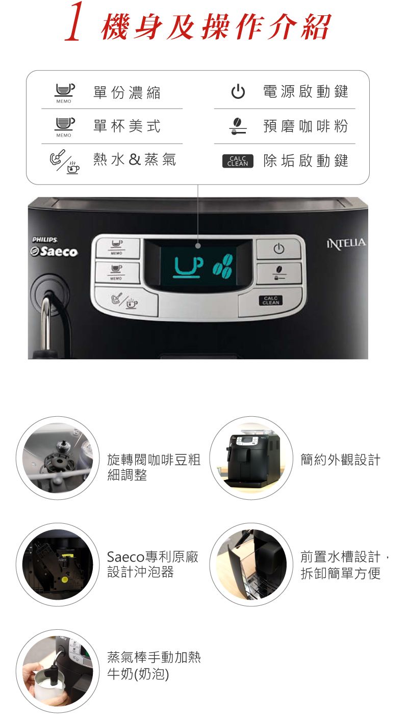 Saeco HD8751 義大利 租咖啡機 米啡思 咖啡豆 coffee maker 家用 辦公室